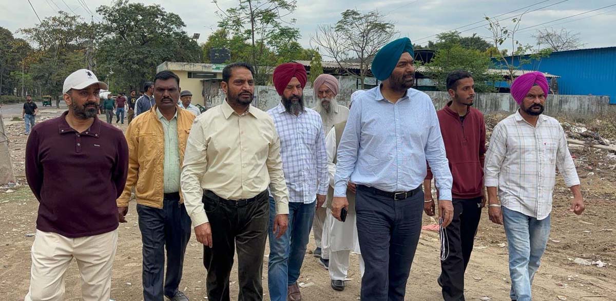 Mayor Jeeti Sidhu and Commissioner visit RMC point of Ohari Majra